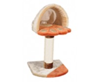 Cat tree 38x35x44cm - orange and light beige