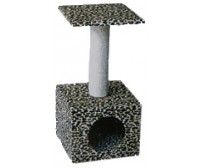 Cat tree 30x30x55cm - dark blue