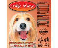 My Dog 1240g -  beef and liver