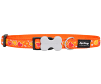 Collar Breezy Love Orange Medium 18mm / 30-45cm
