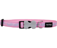 Collar Paisley Pink with Light Blue Small 12mm / 20-32cm