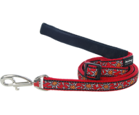Leash RedDingo Edelweiss Red Small 12mm / 120cm