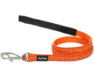 Leash RedDingo Bedrock Orange Small 12mm / 120cm