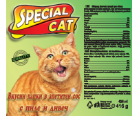 Special Cat 415g -  poultry and wild