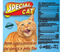 Special Cat 415g -  salmon and tuna